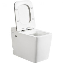 Унитаз Abber Rechteck AC1212P приставной с сиденьем Микролифт