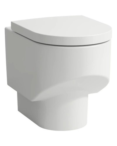 Приставной безободковый унитаз Laufen Sonar 8.2334.1.000.000.1