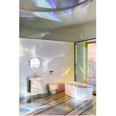 Приставной безободковый унитаз Laufen Sonar 8.2334.1.000.000.1