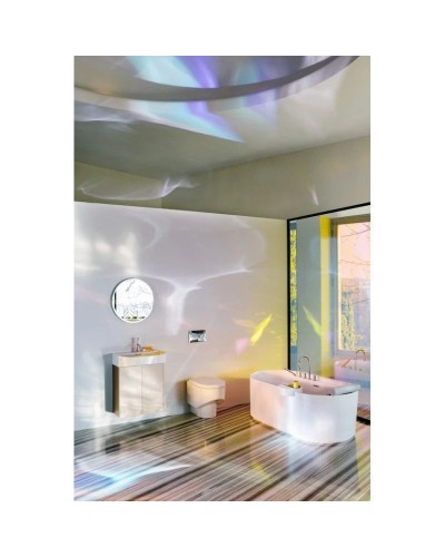 Приставной безободковый унитаз Laufen Sonar 8.2334.1.000.000.1