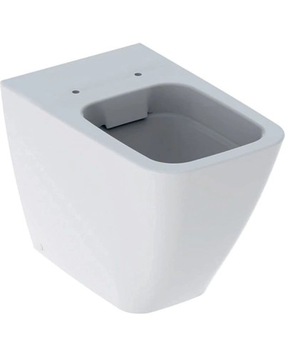 Приставной безободковый унитаз Geberit iCon Square 211910000