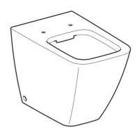 Приставной безободковый унитаз Geberit iCon Square 211910000