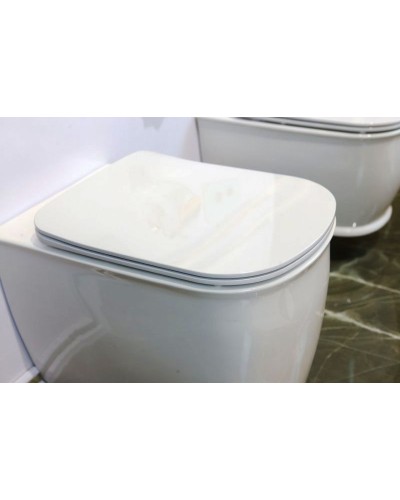 Унитаз BelBagno Prado BB10150CB приставной без сиденья