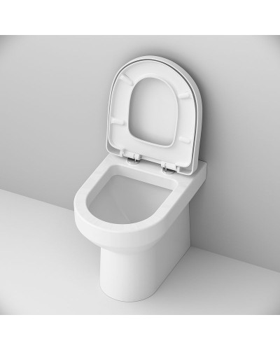 Унитаз AM.PM Spirit C701438WH приставной без сиденья