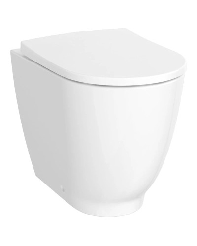 Приставной безободковый унитаз Geberit Acanto 500.602.01.2