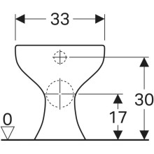 Приставной унитаз Geberit Bambini 211500000