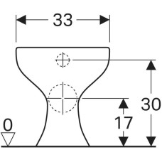 Приставной унитаз Geberit Bambini 211500000