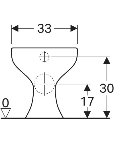 Приставной унитаз Geberit Bambini 211500000