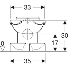 Приставной унитаз Geberit Bambini Y212010000