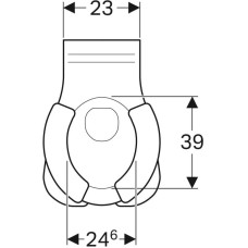 Приставной унитаз Geberit Bambini Y212010000