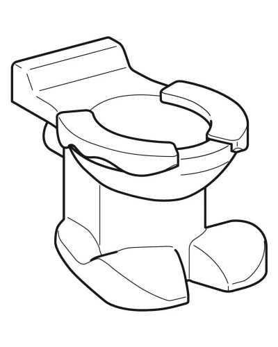 Приставной унитаз Geberit Bambini Y212010000