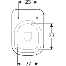 Приставной унитаз Geberit Renova Comfort 218500000
