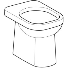 Приставной унитаз Geberit Renova Comfort 218500000