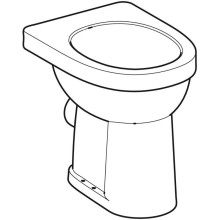 Приставной унитаз Geberit Renova Comfort 218510000