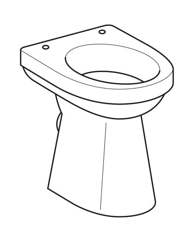 Приставной унитаз Geberit Renova Comfort 218520000