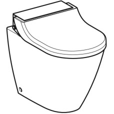 Приставной безободковый унитаз с функцией биде Geberit AquaClean Tuma Classic 146.320.11.1