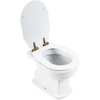 Приставной унитаз BelBagno Boheme BB115CBS