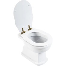 Приставной унитаз BelBagno Boheme BB115CBS