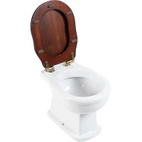 Приставной унитаз BelBagno Boheme BB115CBS