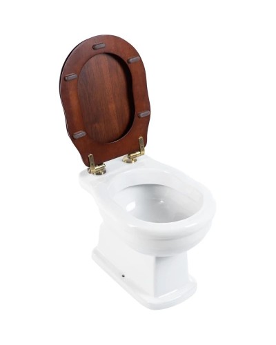 Приставной унитаз BelBagno Boheme BB115CBS