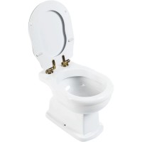 Приставной унитаз BelBagno Boheme BB115CBS