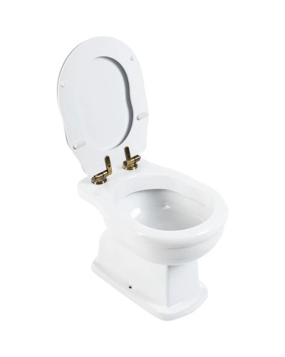 Приставной унитаз BelBagno Boheme BB115CBS