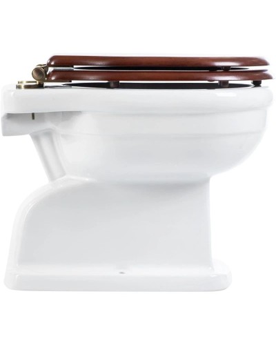 Приставной унитаз BelBagno Boheme BB115CBS