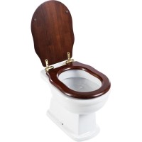 Приставной унитаз BelBagno Boheme BB115CBS