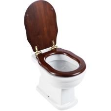 Приставной унитаз BelBagno Boheme BB115CBS