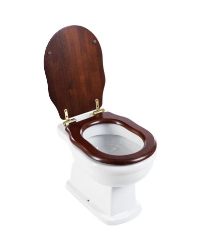 Приставной унитаз BelBagno Boheme BB115CBS