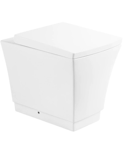 Приставной безободковый унитаз BelBagno Regina BB104CB