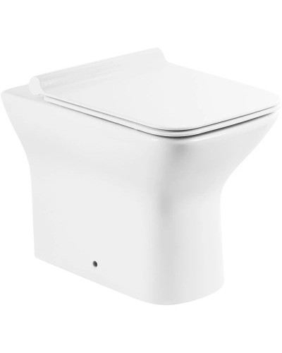 Приставной безободковый унитаз BelBagno Romano BB248CBR