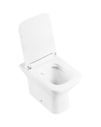 Приставной безободковый унитаз BelBagno Romano BB248CBR