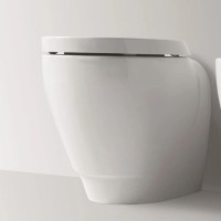 Приставной безободковый унитаз Simas Bormio BR01bi