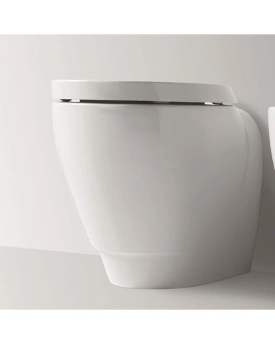 Приставной безободковый унитаз Simas Bormio BR01bi