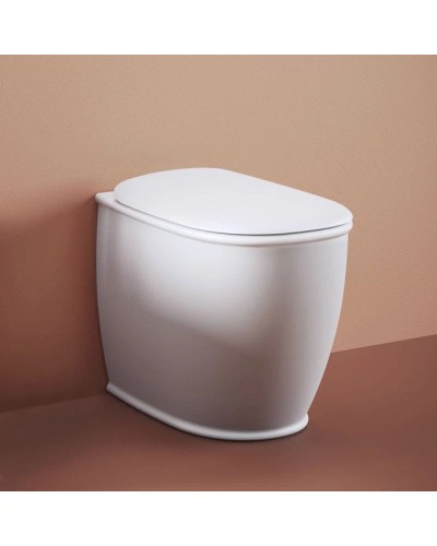 Приставной безободковый унитаз Artceram Atelier ATV002 01 00