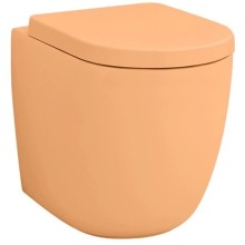 Приставной безободковый унитаз Artceram File 2.0 FLV005 13 00 arancio cammeo
