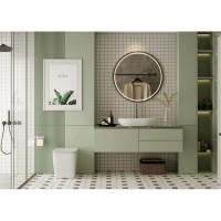 Приставной безободковый унитаз с сиденьем микролифт Abber Rechteck AC1211