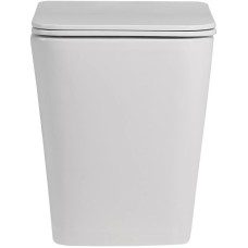 Приставной безободковый унитаз с сиденьем микролифт Abber Rechteck AC1211