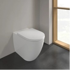 Приставной безободковый унитаз Villeroy & Boch Subway 3.0 4671T001