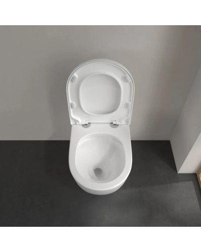 Приставной безободковый унитаз Villeroy & Boch Subway 3.0 4671T001