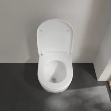 Приставной безободковый унитаз Villeroy & Boch Subway 3.0 4671T0R1