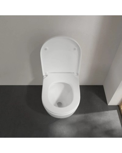 Приставной безободковый унитаз Villeroy & Boch Subway 3.0 4671T0R1