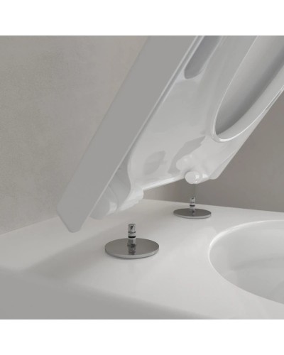 Приставной безободковый унитаз Villeroy & Boch Subway 3.0 4671T0R1