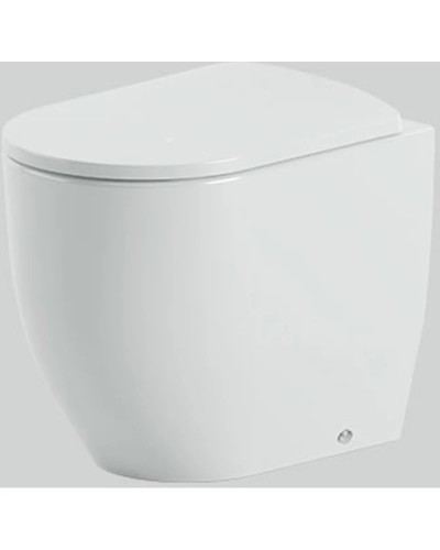 Приставной безободковый унитаз Artceram Monet MNV002 01 00