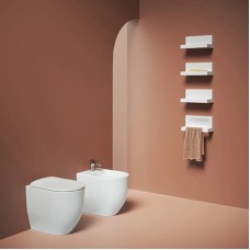 Приставной безободковый унитаз Artceram Monet MNV002 01 00