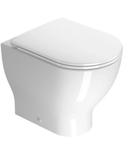 Приставной безободковый унитаз GSI City 911011