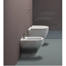 Приставной безободковый унитаз GSI City 911011