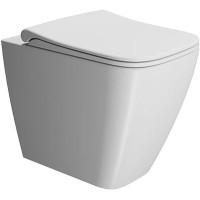 Приставной безободковый унитаз GSI Nubes 961009