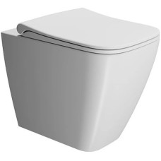 Приставной безободковый унитаз GSI Nubes 961009